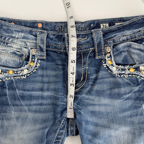 Miss‎ Me cuffed capri denim jeans - Picture 8 of 8